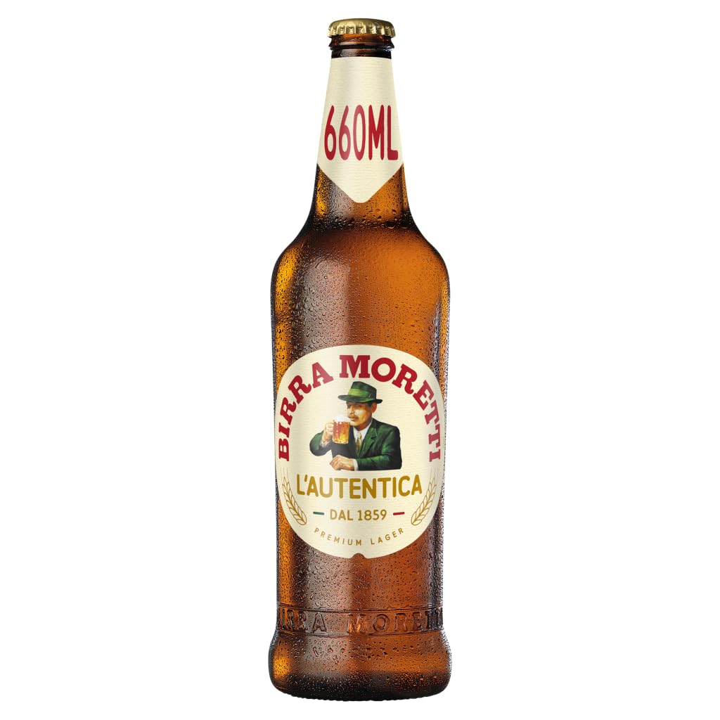 Birra Moretti Birra Bottiglia - Confezione da 15 x 660 ml