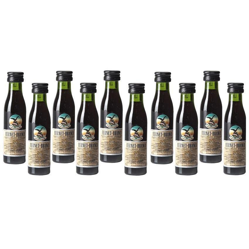 BRANCA FERNET BRANCA MIGNON MINIATURE 10 BOTTIGLIE DA 5 CL