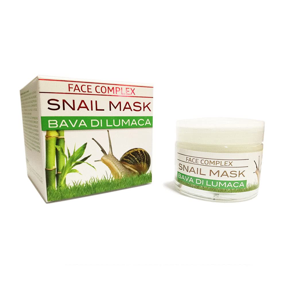 FACE COMPLEX SNAIL MASK MASCHERA ALLA BAVA DI LUMACA PER IL VISO NATURALE 50 ML