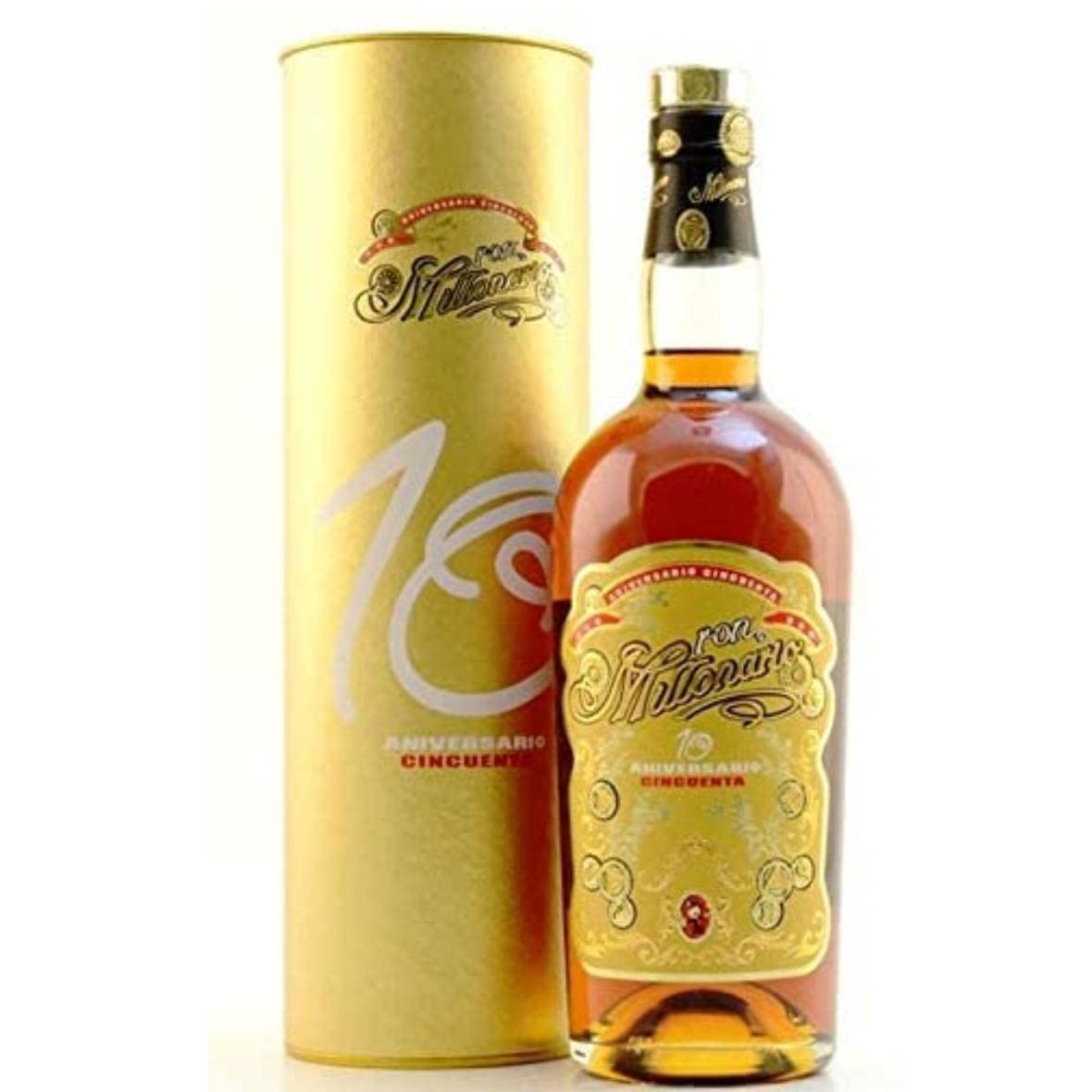 RUM MILLONARIO 10 ° ANNIVERSARIO CINQUENTA 70 CL IN ASTUCCIO