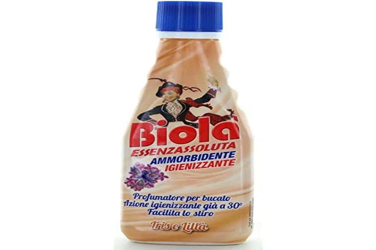 Biolà Essenza Assoluta Ammorbidente Igienizzante Iris e Lillà, 250 ml