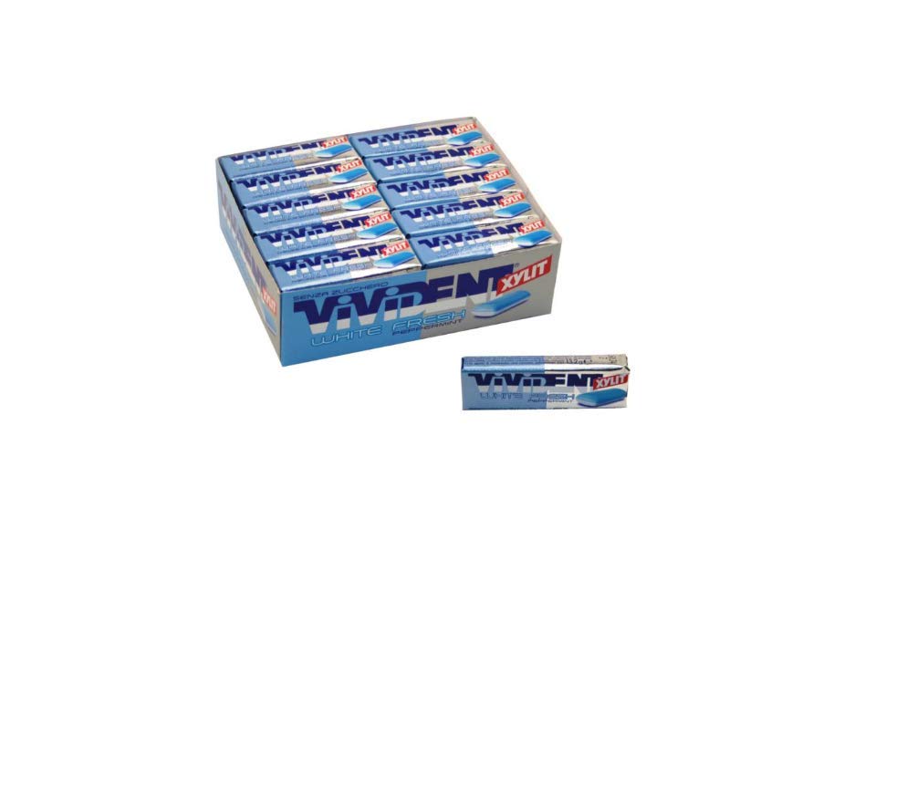Vivident Xylit White Fresh 40 pezzi (Peppermint)