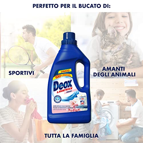 Deox Detersivo Lavatrice Liquido Fresh
