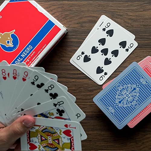 Dal Negro- Ramino San Siro plastica Carte da Gioco, Multicolore, 024129
