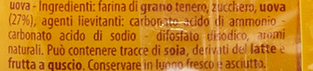 Gastone Lago: Savoiardi Ladyfingers (in inglese britannico spugna dita) 399,7 g (400 gr) Confezioni (confezione da 3)