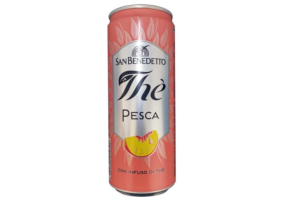 The' Pesca Lattina 24 x 330 ml. - San Benedetto