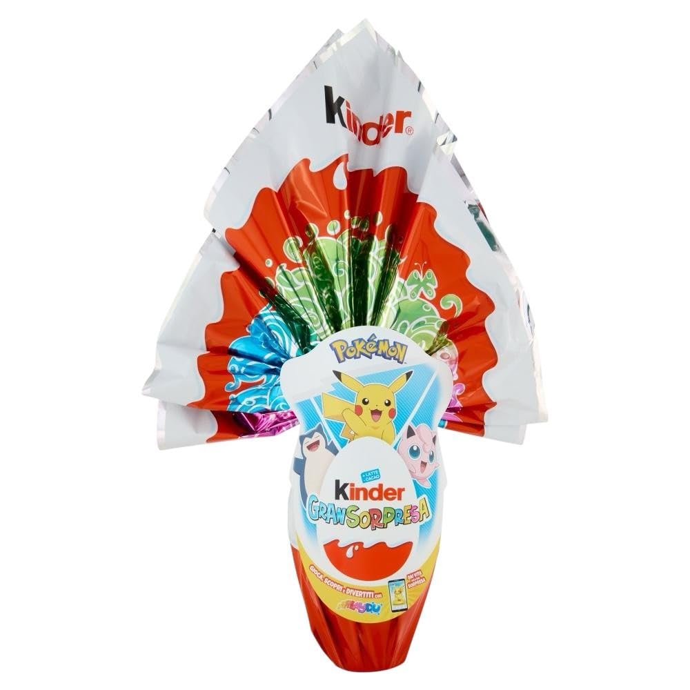 CG94! BOX GRANSORPRESA Uovo di Pasqua pokemon 2025 grammi 150 + 2 CIALDE LUCKY CAFFE' OMAGGIO