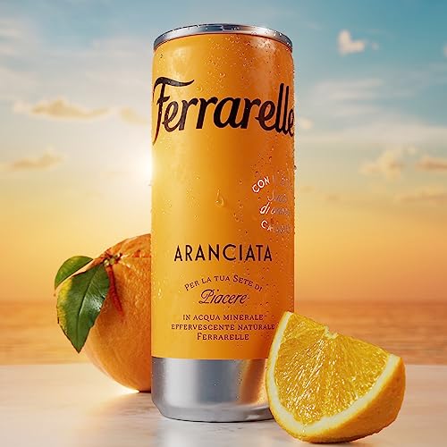 Ferrarelle Aranciata, 12 lattine x 0.250L