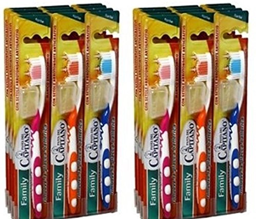 24 Spazzolini da denti PASTA DEL CAPITANO SPAZZOLINO da dente SETOLA FORTE