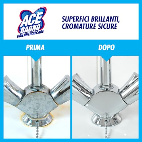 ACE Spray Sgrassatore Bagno con Anticalcare