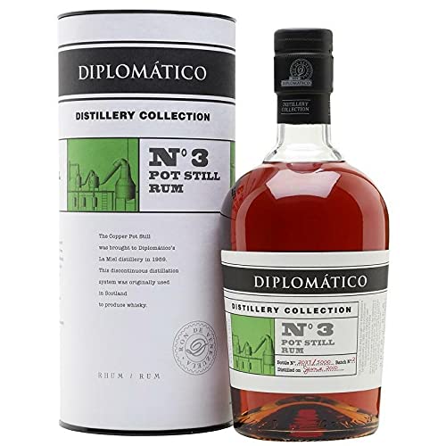 DIPLOMATICO DISTILLERY COLLECTION N 3 POT STILL BATCH RUM IN ASTUCCIO 70 CL