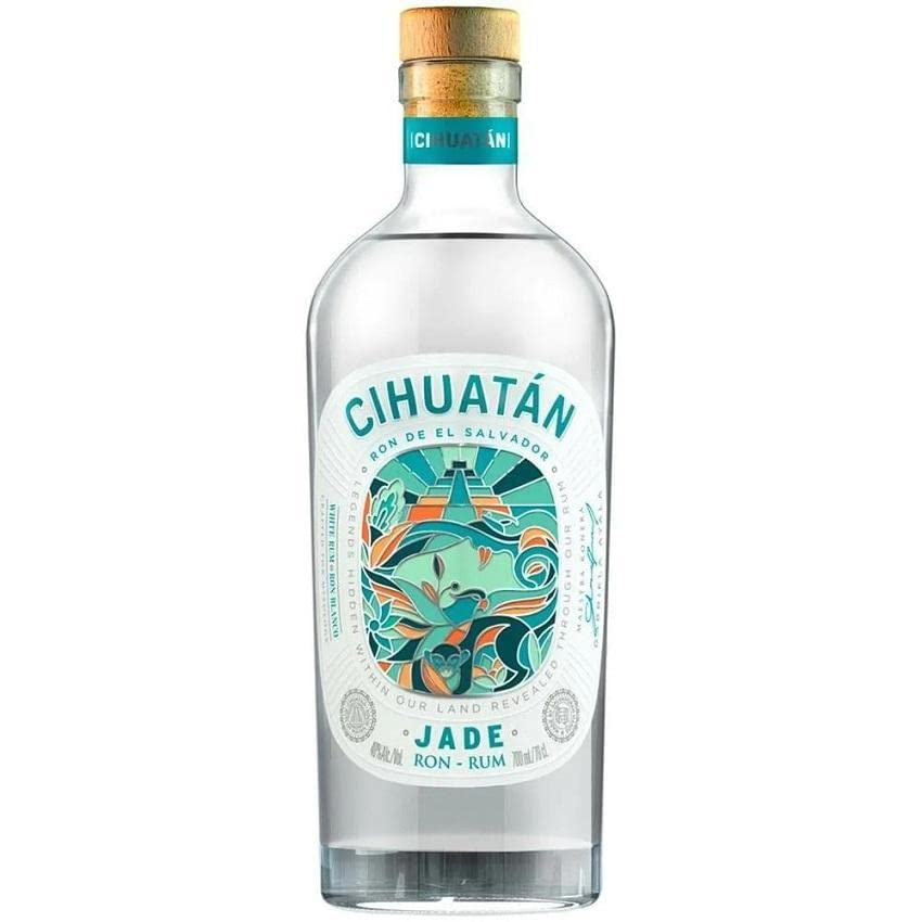 CIHUATAN JADE RON BLANCO DE EL SALVADOR 70 CL