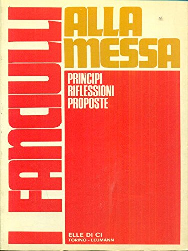 i fanciulli alla messa