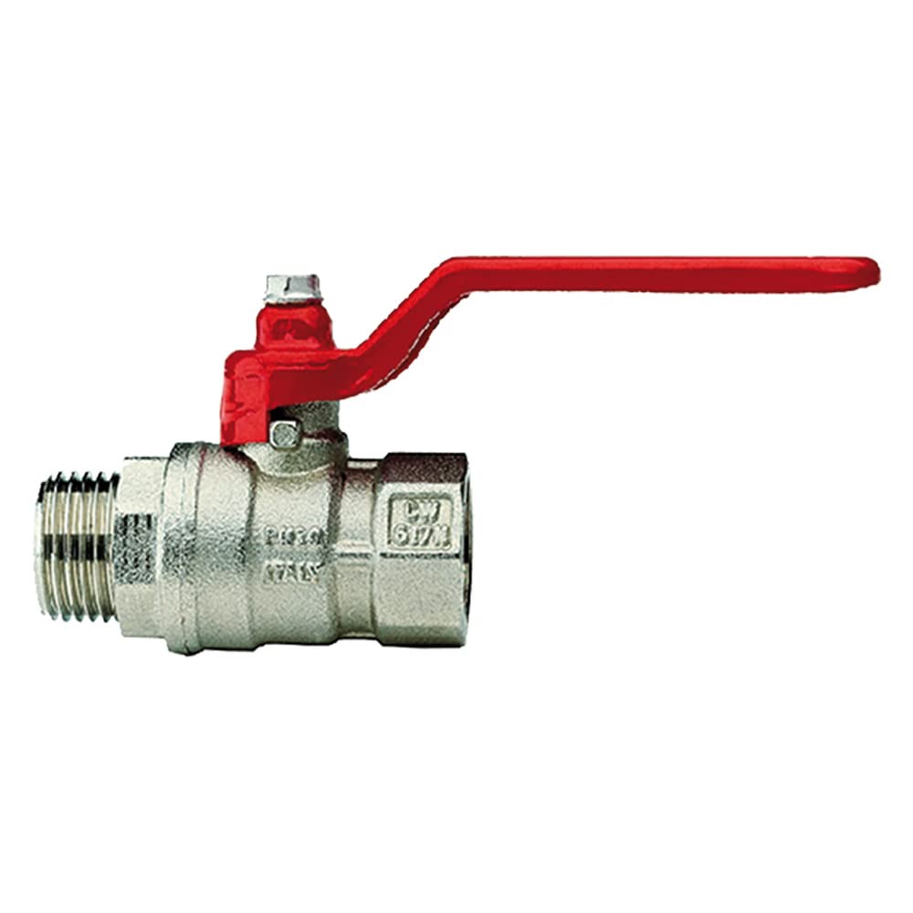 Valvola A Sfera Mf Passaggio Totale, Con Maniglia A Leva.