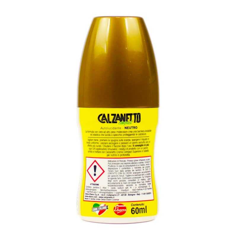 Calzanetto Autolucidante Neutro, 60 ml