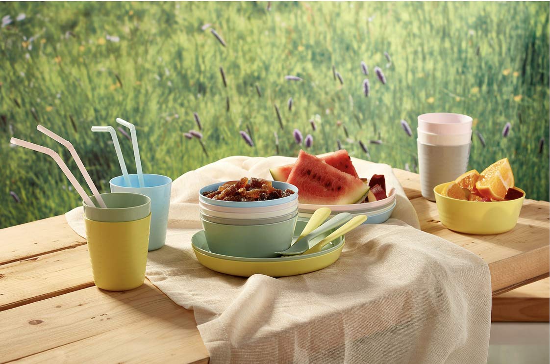 IKEA Kalas - Set di 6 Bicchieri per Bambini, Colori Pastello Assortiti, Senza BPA