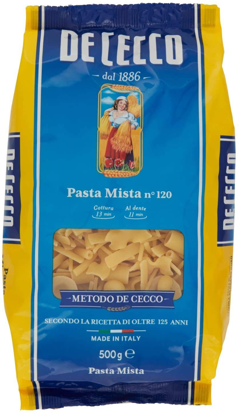 di cecco 20 X Pasta mista No. 120. Italian Misti Pasta 500 G