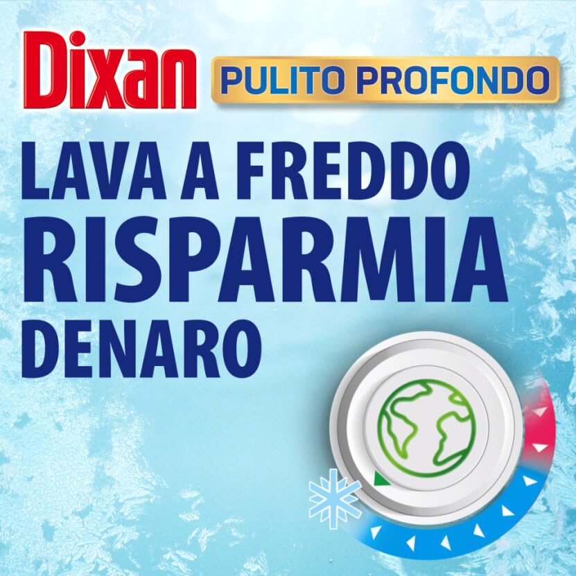 Dixan Expert Detersivo Lavatrice Liquido, 2 Confezioni Smacchiante + 3 Confezioni Igiene, 5 x 20 lavaggi - 100 Lavaggi. Rimuove le macchie da 20°C