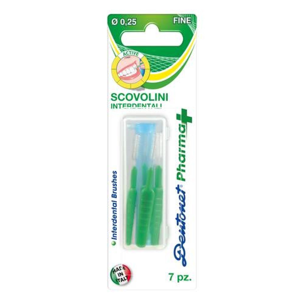 Dentonet Pharma+ Scovolini Interdentali Ø 0,25 Fine 7 pz