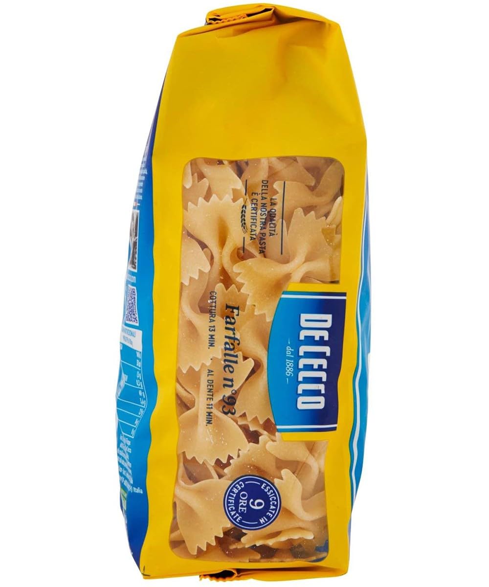 PASTA DE CECCO G500 N93 FARFALLE