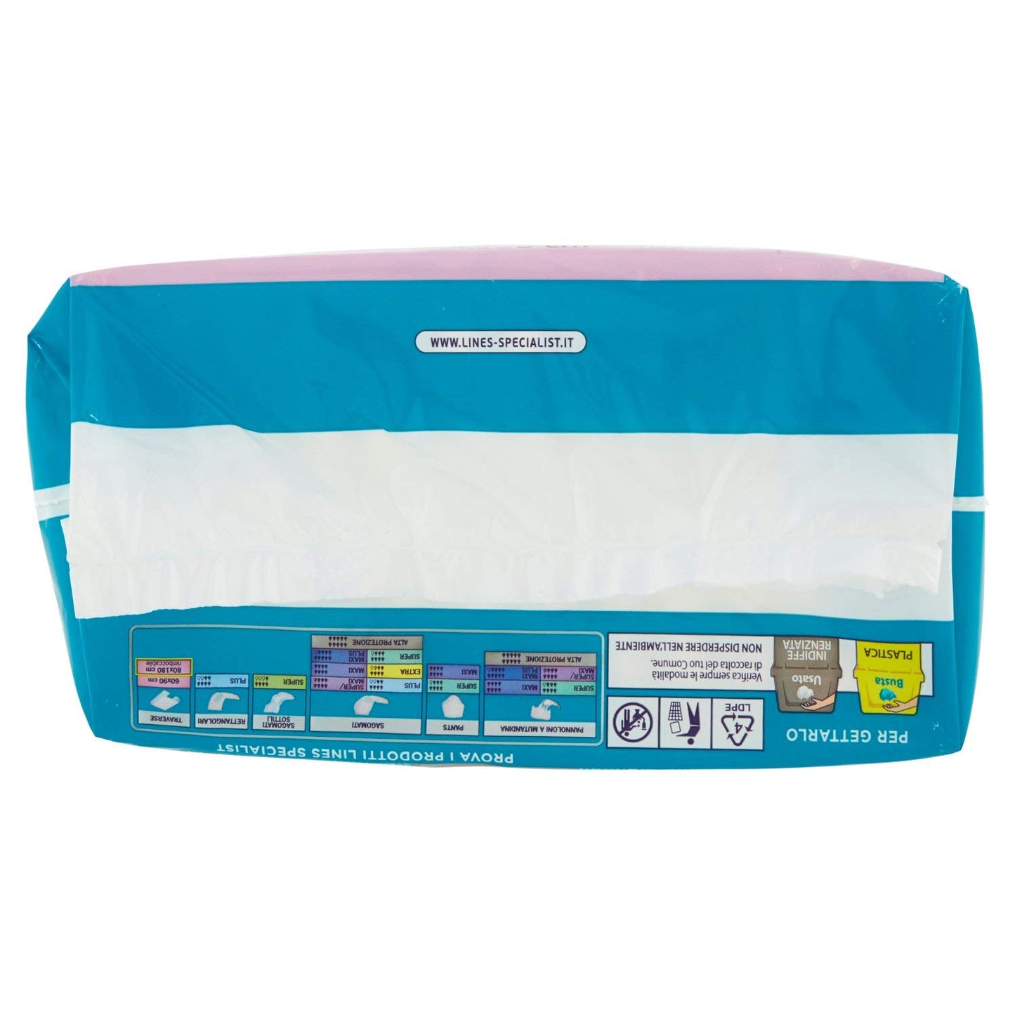 Lines Specialist Traversa, 13 Assorbenti per Incontinenza Uomo e Donna, 80x180 cm, 13 unità, 1