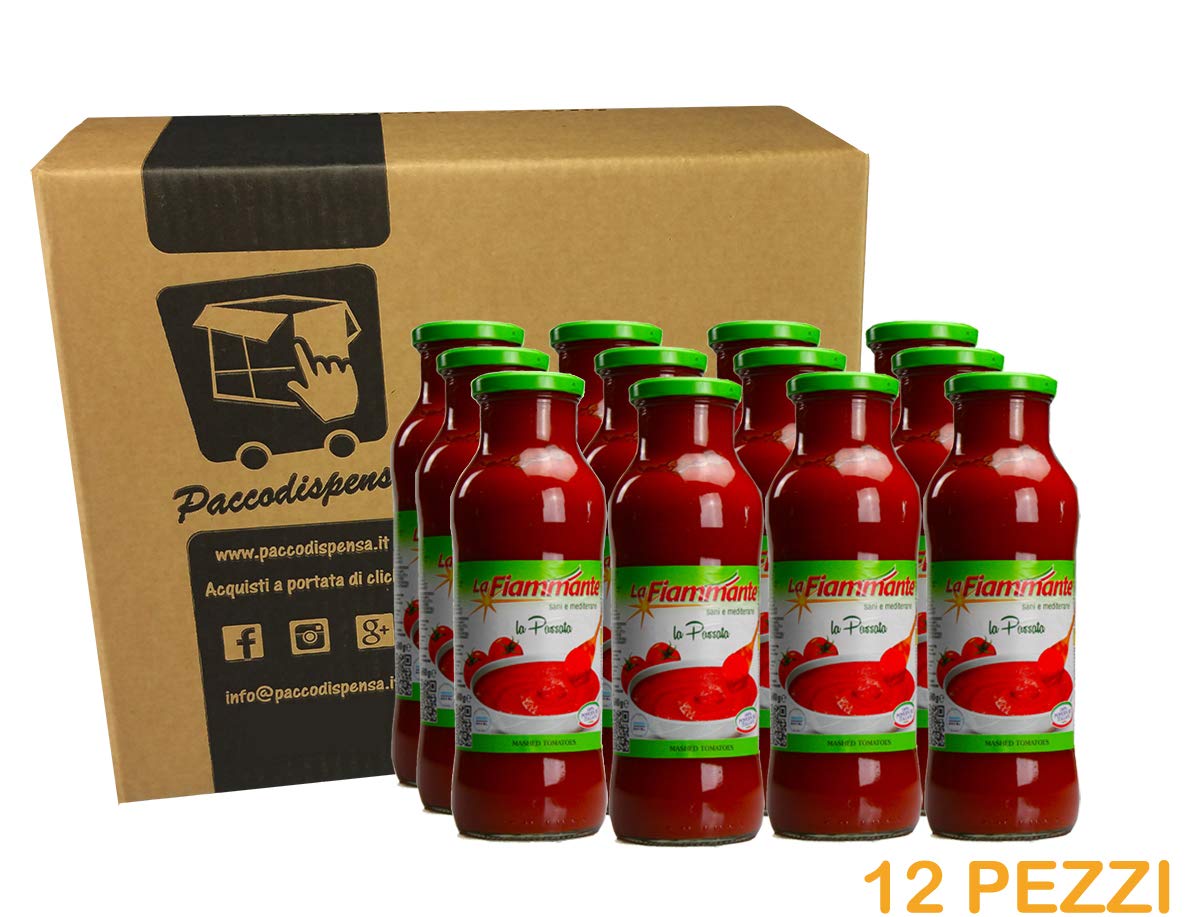 La Fiammante Passata di Pomodori 680 gr. - 12 Pezzi