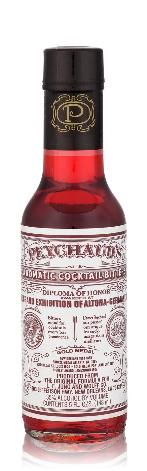 PEYCHAUD'S AROMATIC COCKTAIL BITTERS ML.148 SAZERAC PEYCHAUD'S AROMATIC COCKTAIL BITTERS ML. 148 SAZERAC
