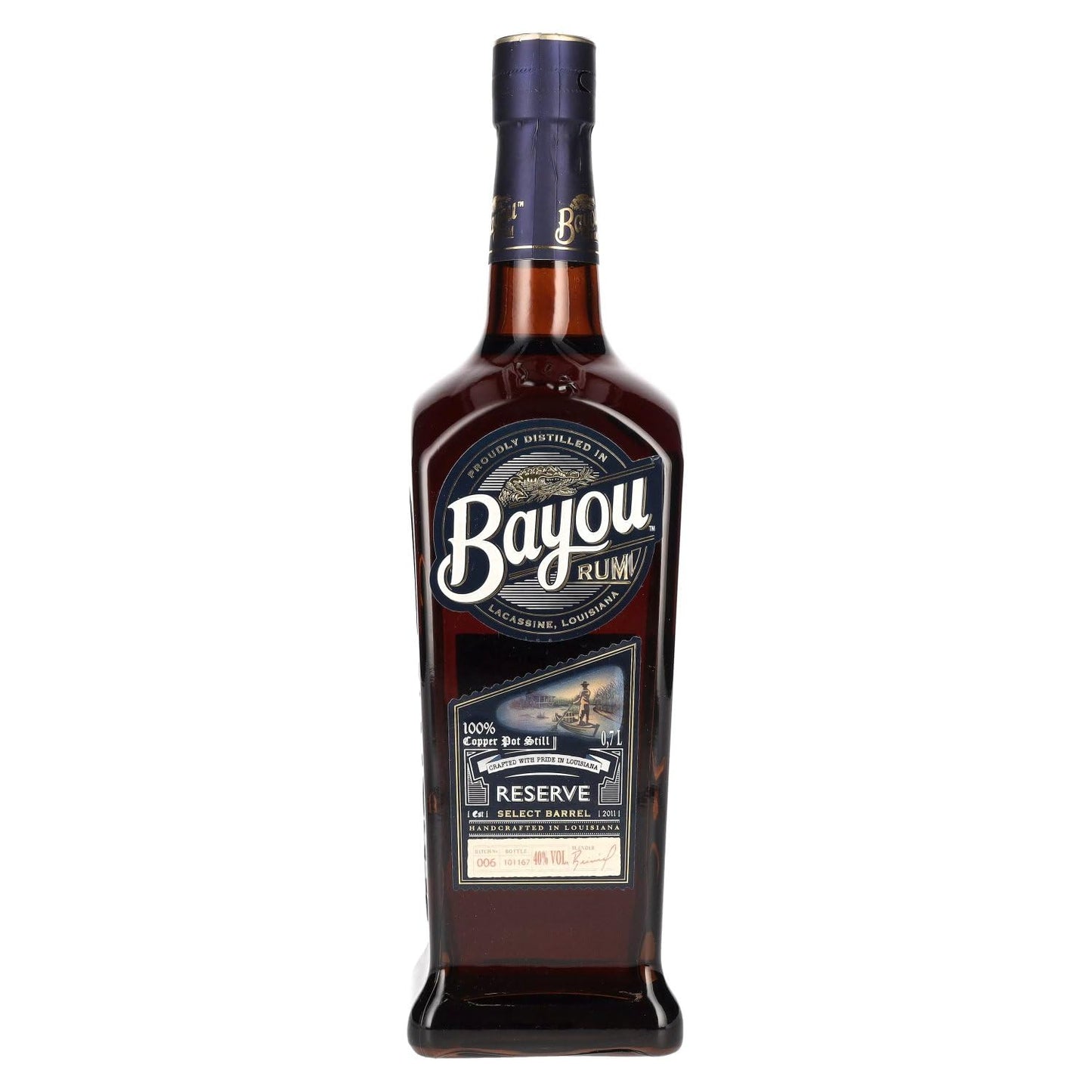 Bayou Reserve Rum 40% Vol. 0,7l