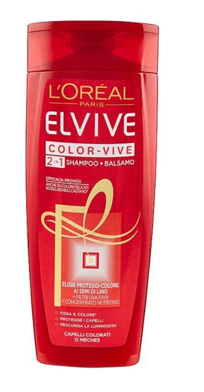 Elvive - Color-vive 2in1 Shampoo + Balsamo Capelli Colorati o Meches 250 ml