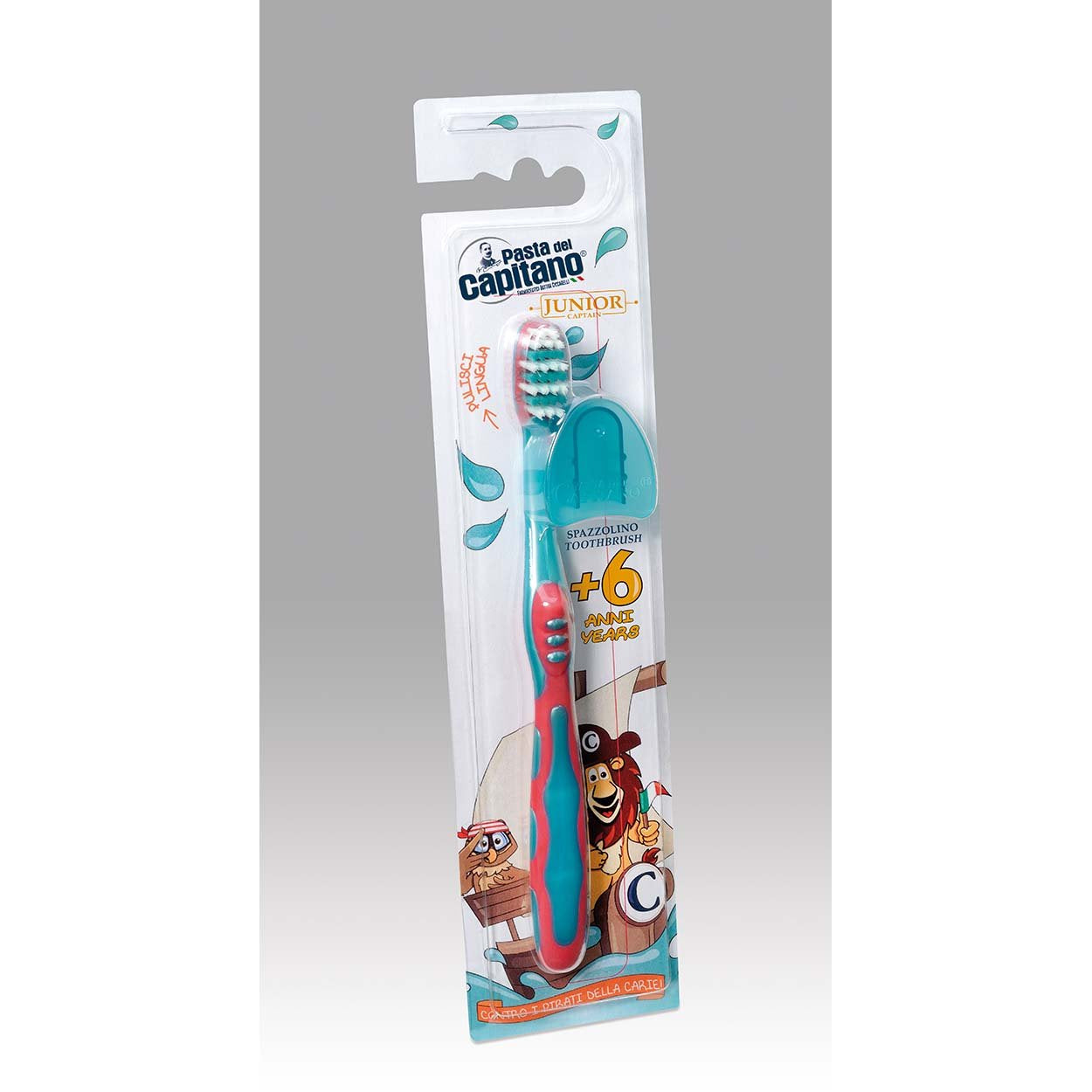 Pasta del Capitano Baby/Junior, Spazzolino Junior +6