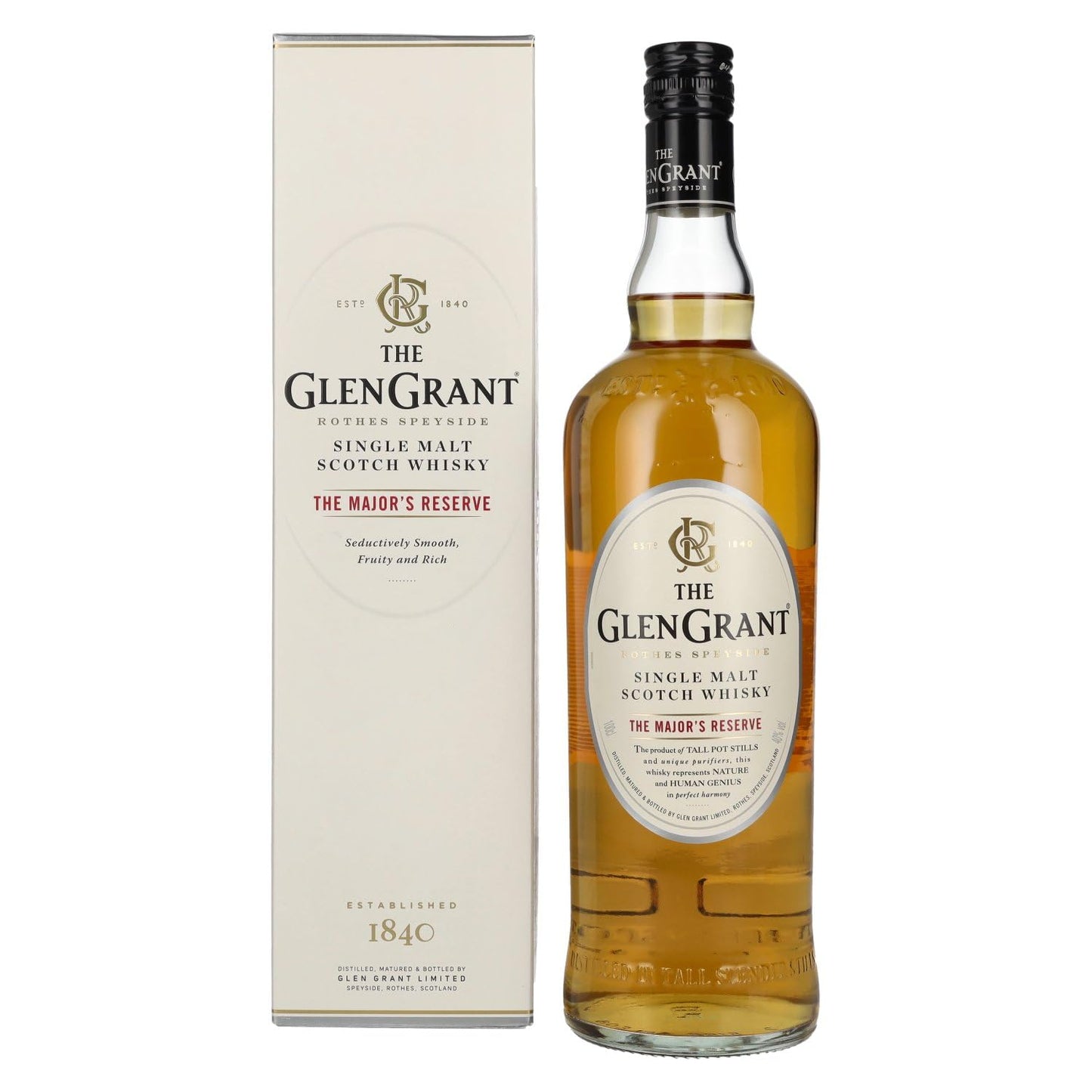 Glen Grant 10 Years Old Single Malt 40% Vol. 1l in Giftbox