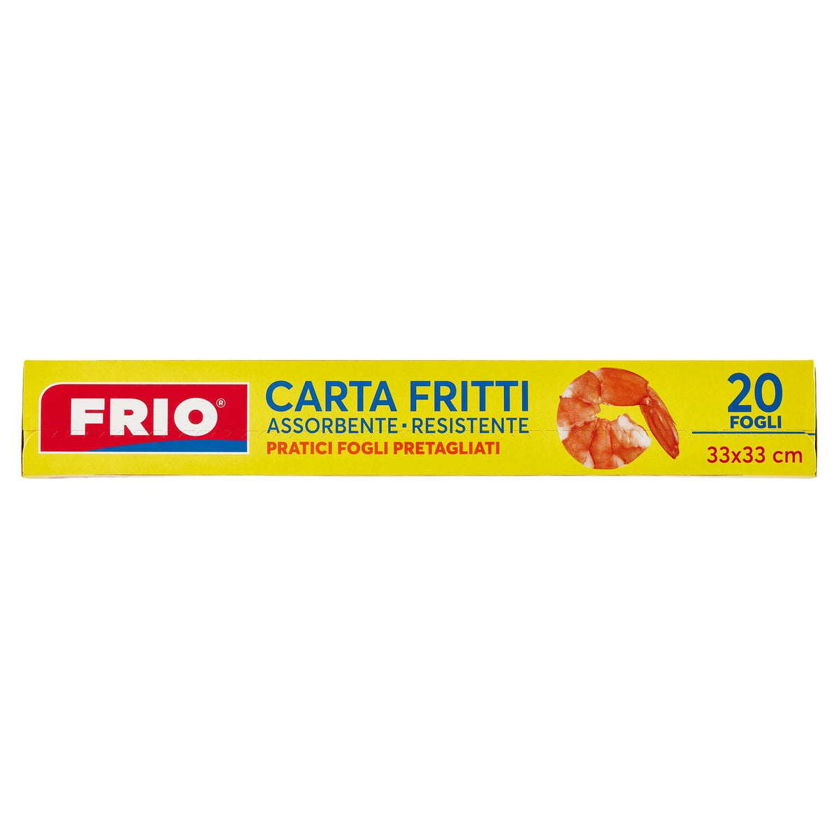 Frio - Carta friti, Assorbente e Resistente - 20 fogli