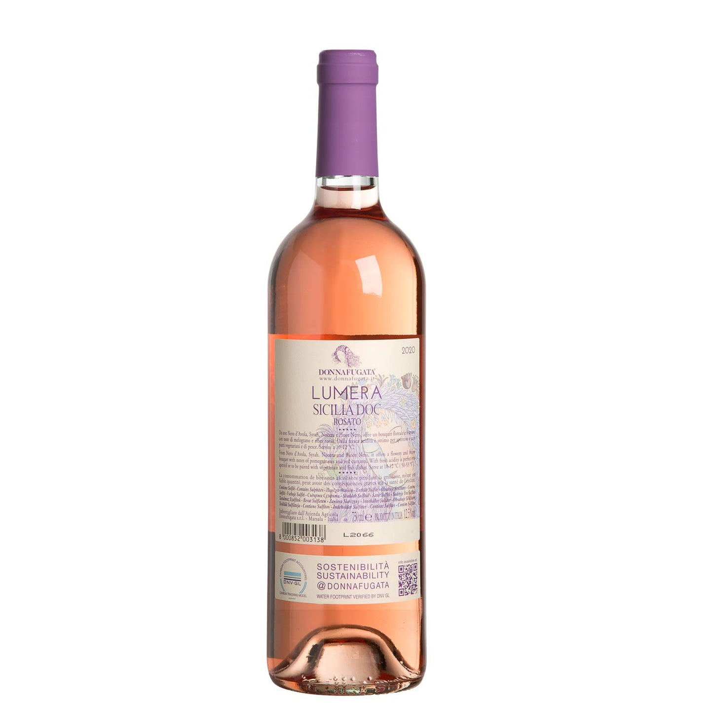 Donnafugata Rosato Lumera Sicilia IGT, 75cl