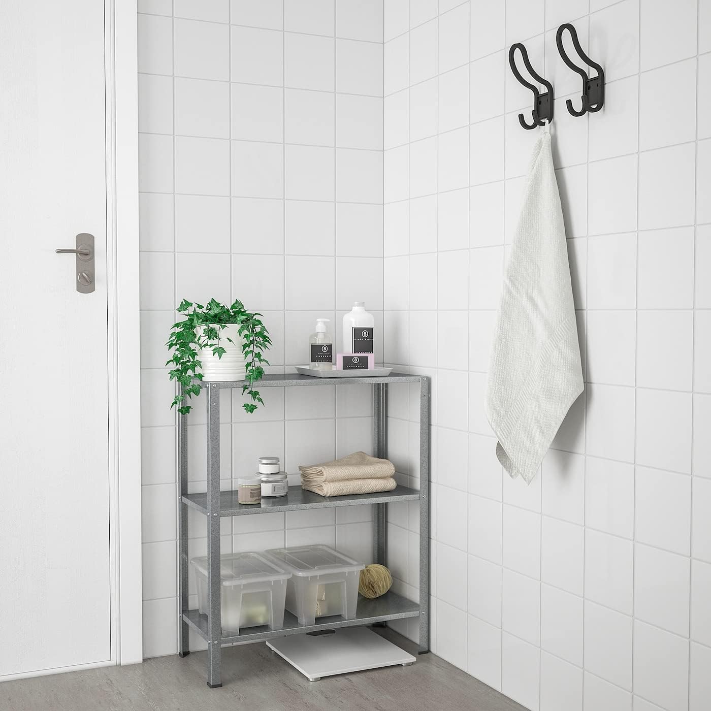 Ikea Hyllis 304.283.26 - Scaffale per interni ed esterni, 23 cm x 8 cm