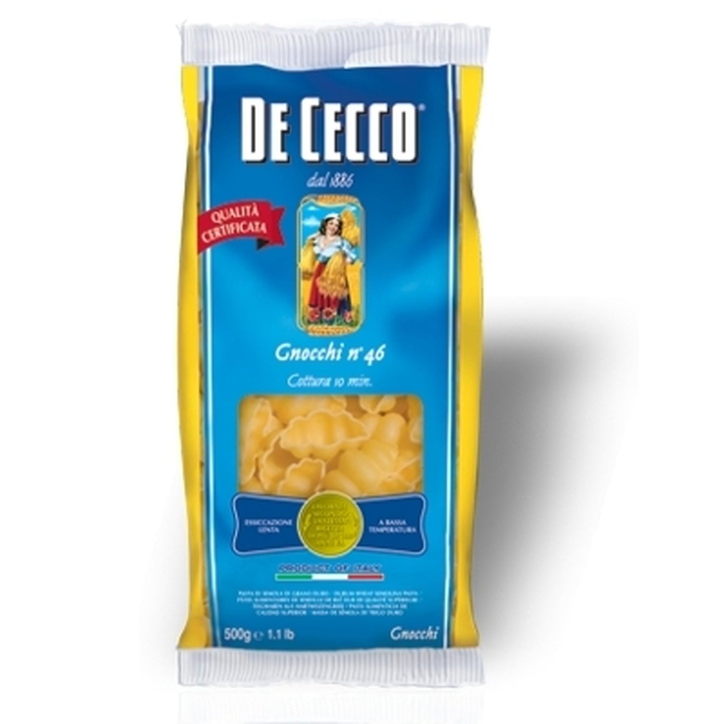 Pasta Gnocchi n° 46 5 x 500 gr. - De Cecco