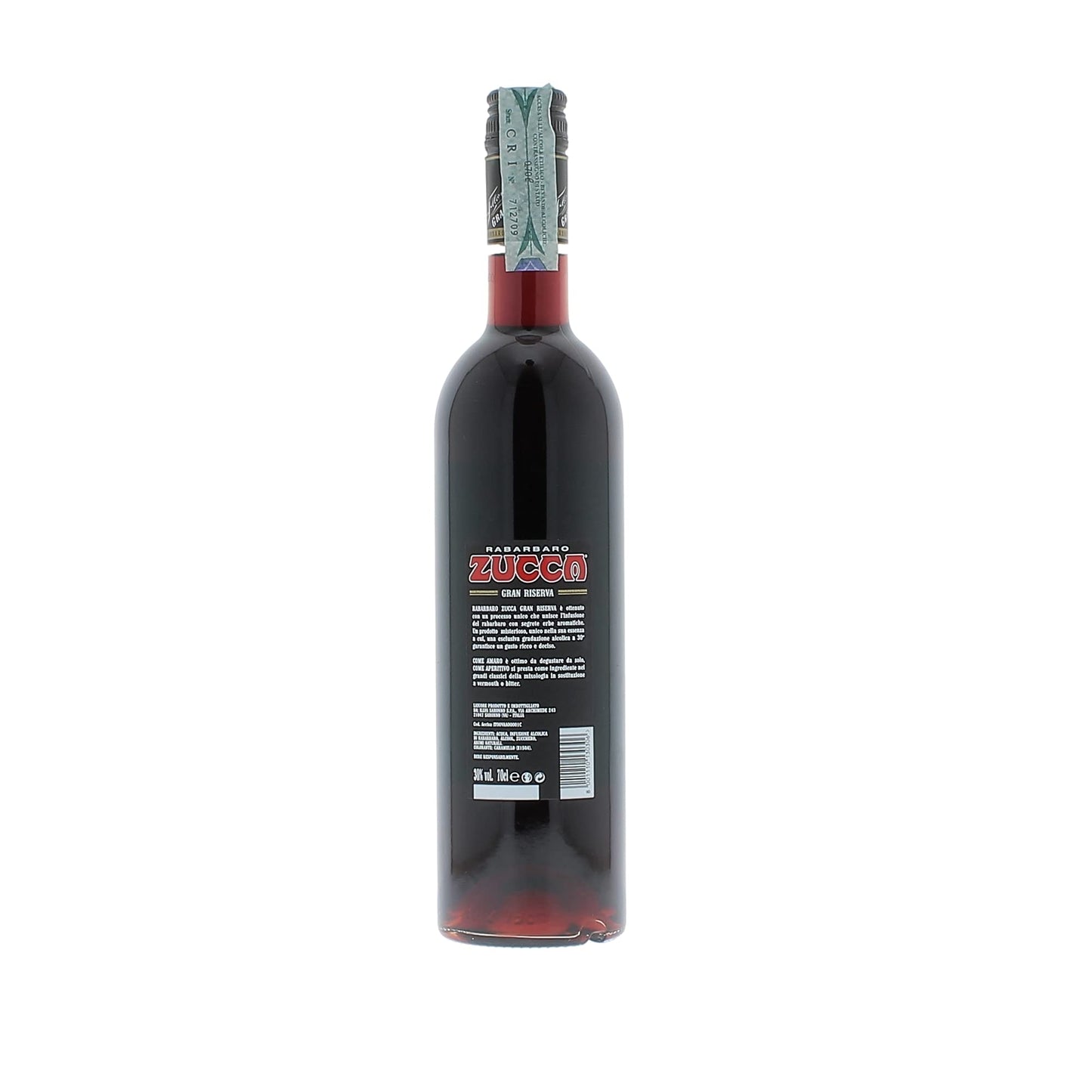 Rabarbaro Gran Riserva Zucca Aperitivi Alcolici - 70 ml