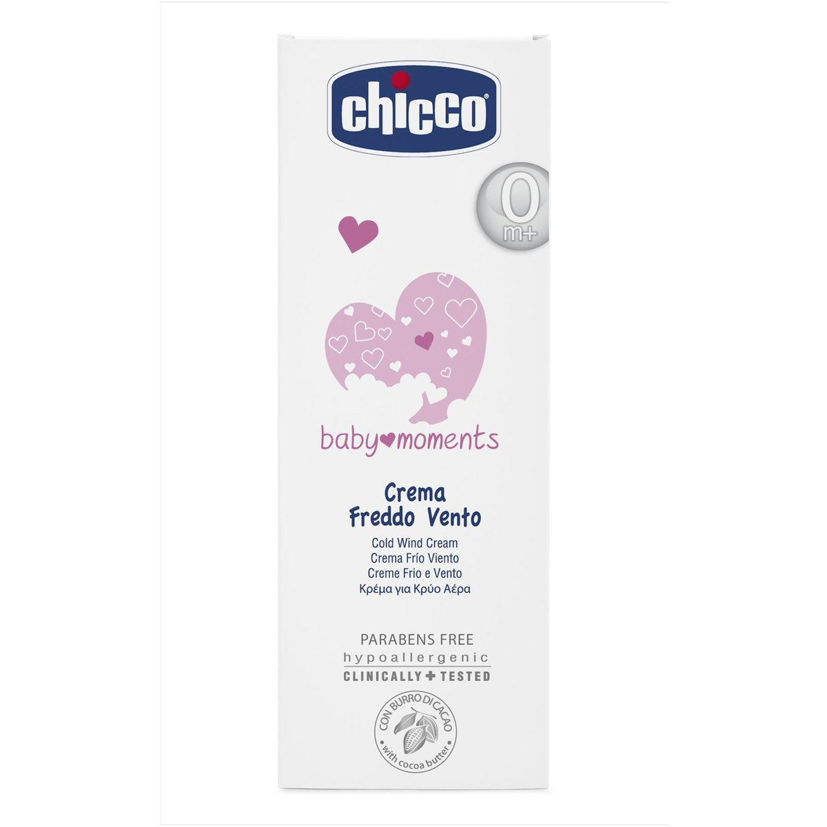 Chicco Crema Freddo Vento Baby Moments, 50 ml
