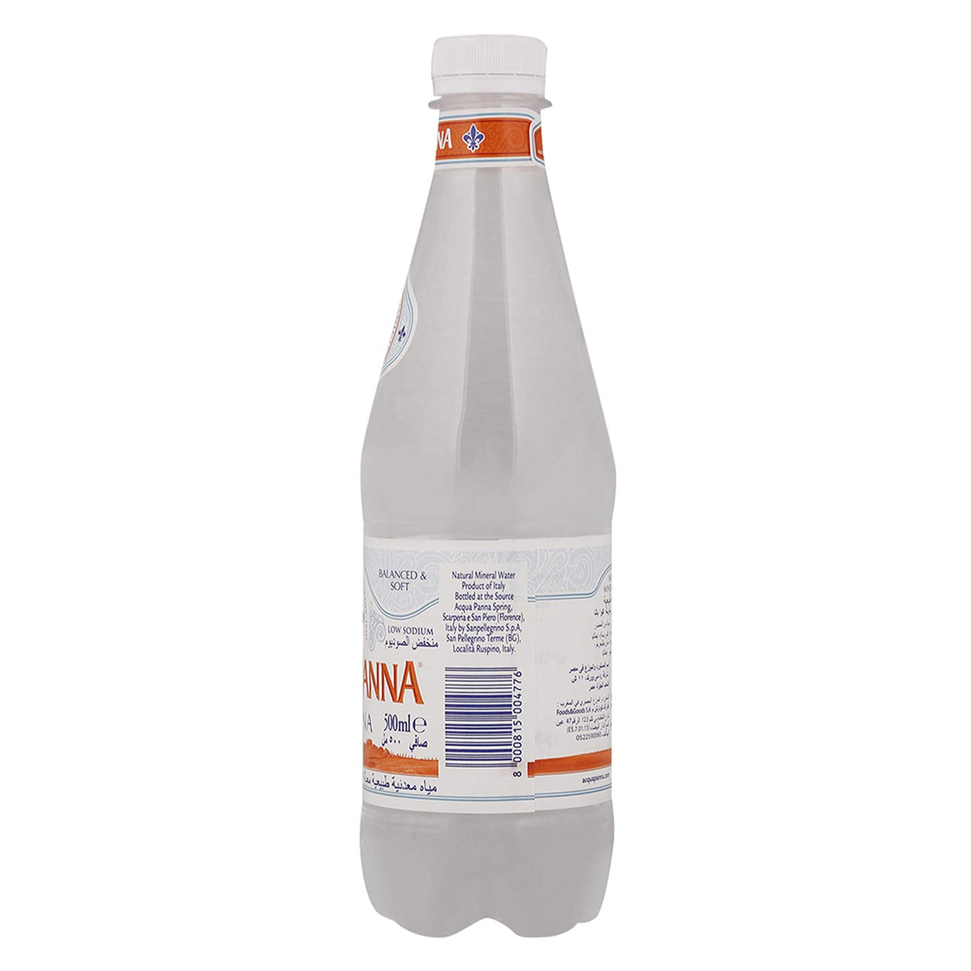 Acqua Panna Acqua minerale con anidride carbonica, 24 bottiglie di chiusura x 50 cl
