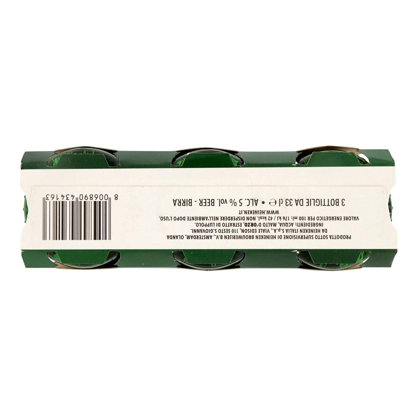 Heineken Birra Bottiglia - Confezione da 3 x 330 ml