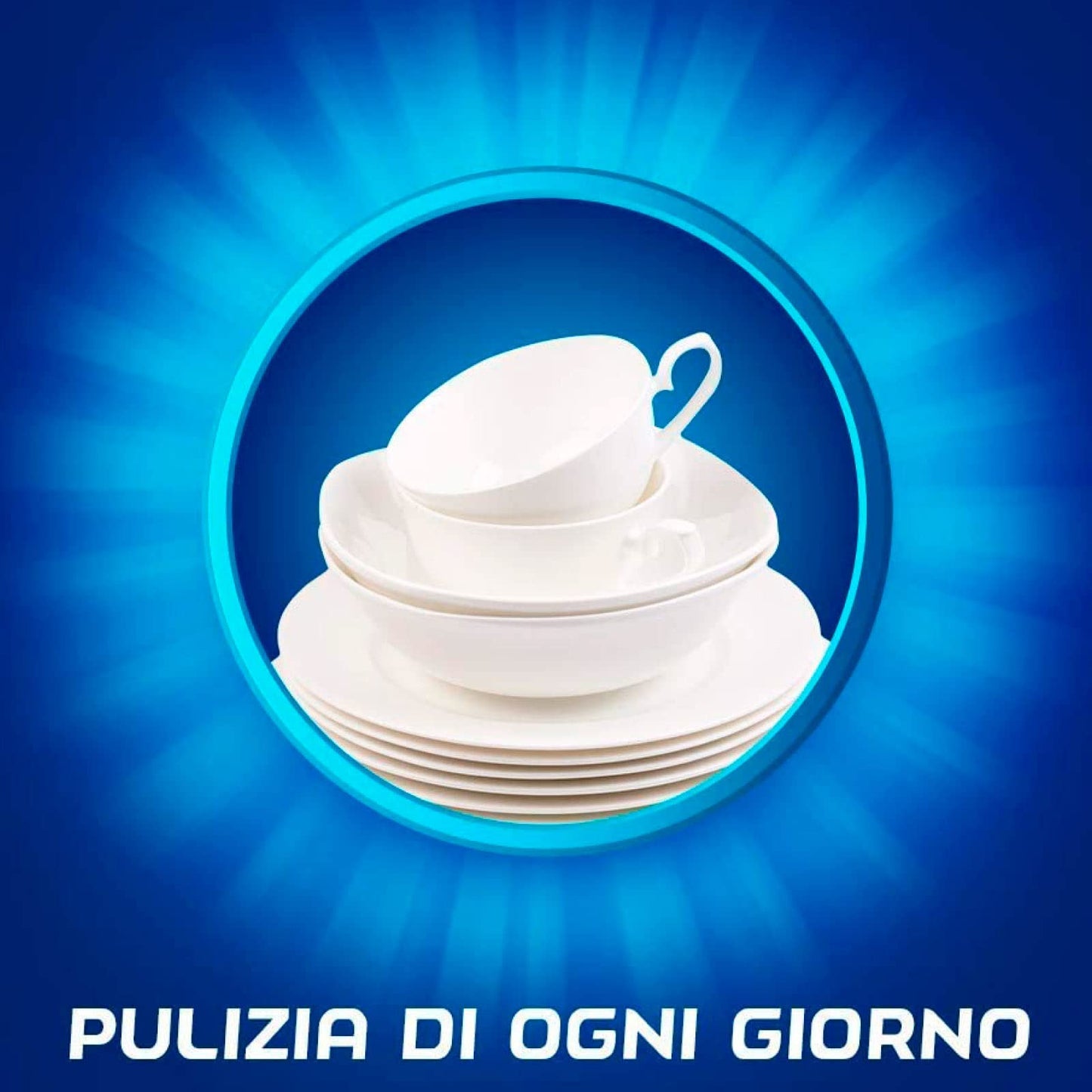 154 Caps Finish Powerball Quantum All in 1 per Lavastoviglie Profumo al Limone Pulizia Profonda e Brillantezza - 7 Confezioni da 22 Capsule