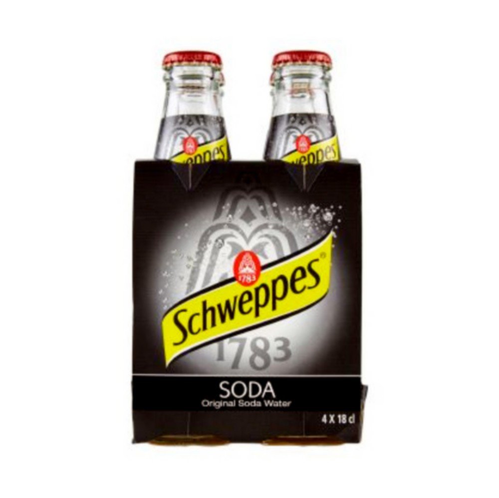 Schweppes Soda 180 Ml - 24 Bottiglie