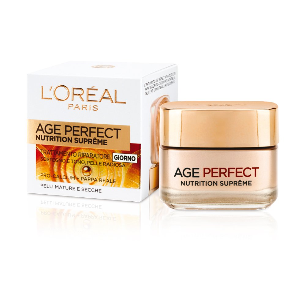 L'Oréal Paris Age Perfect Nutrition Supreme Crema Viso Riparatore Giorno - 50 ml