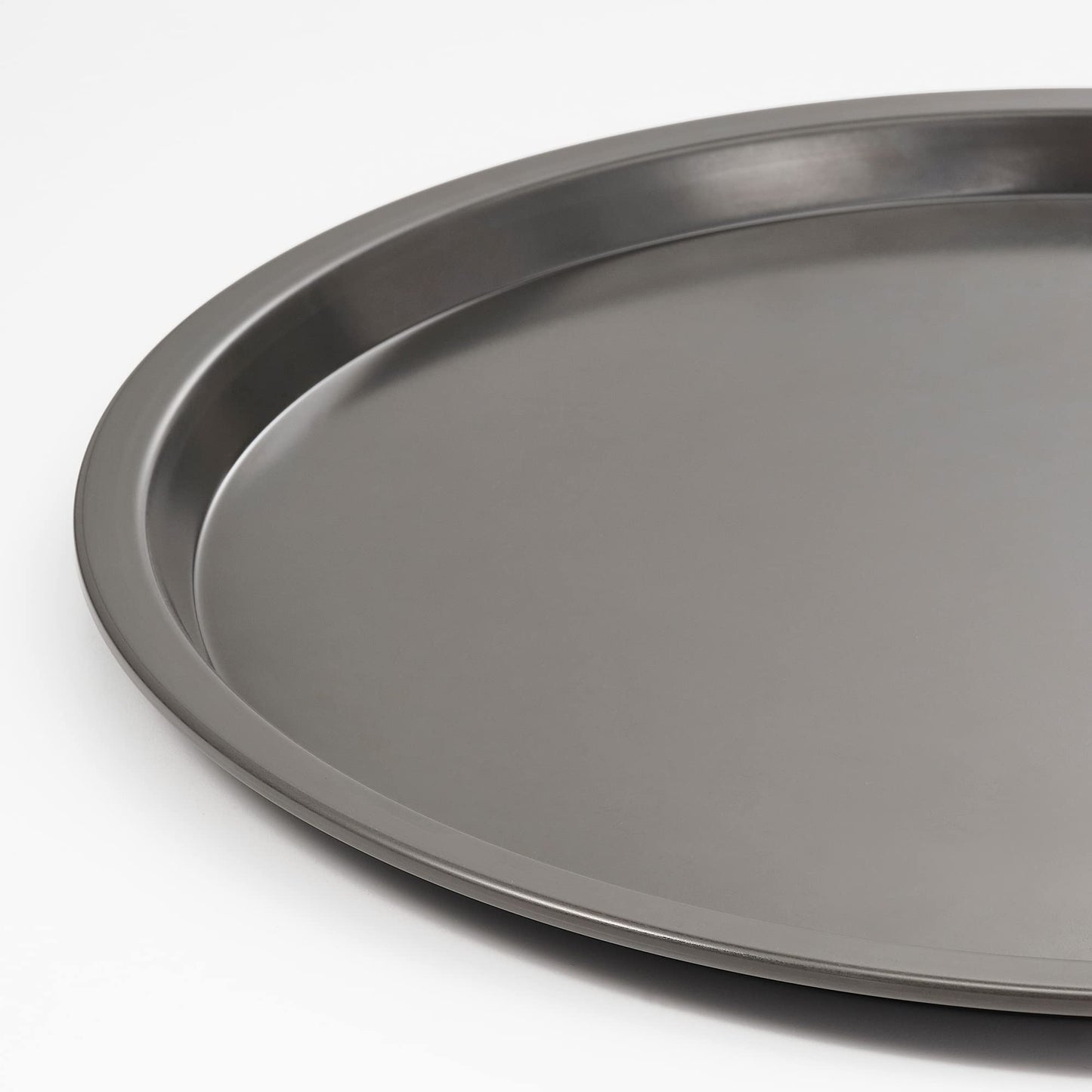 IKEA HEMMABAK Teglia per pizza, 34 cm, Grigio