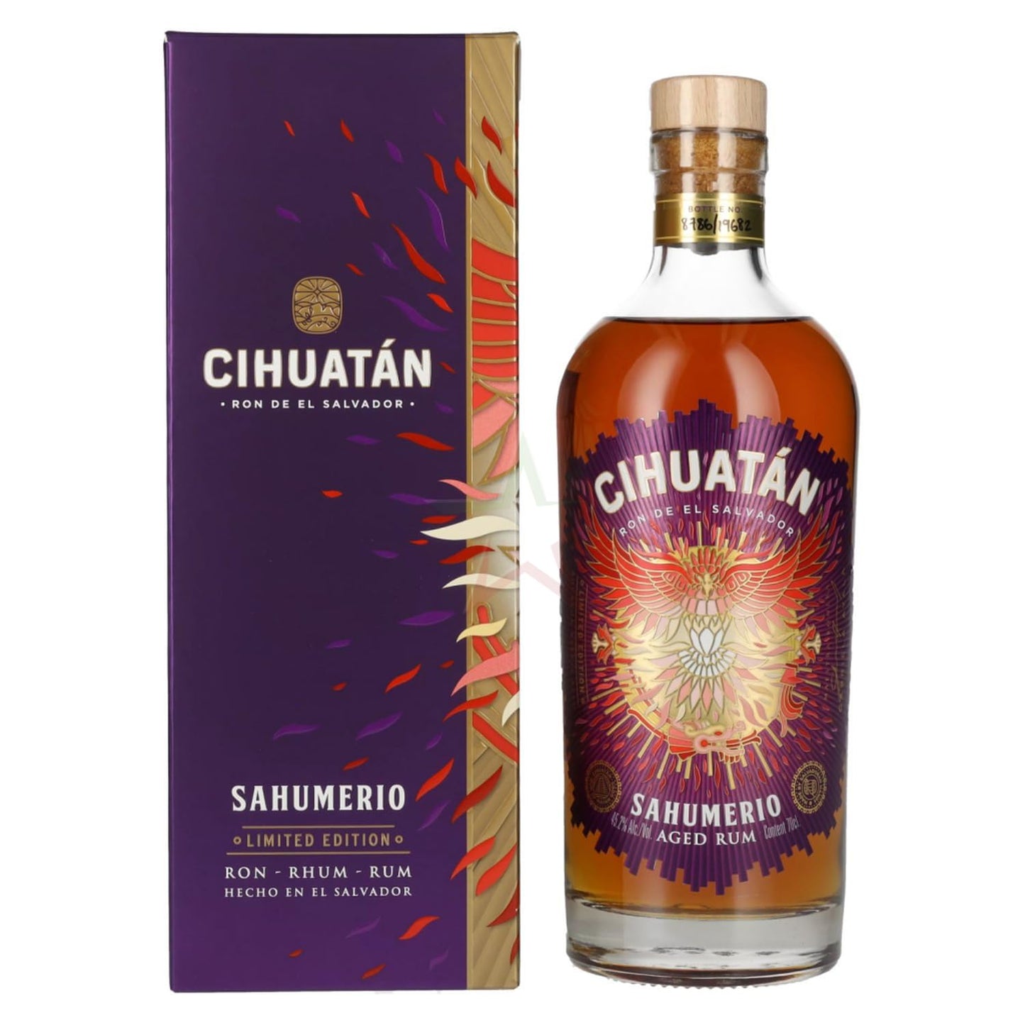 Cihuatán SAHUMERIO Rum Limited Edition in Geschenkbox 45,20% 0,70 lt.