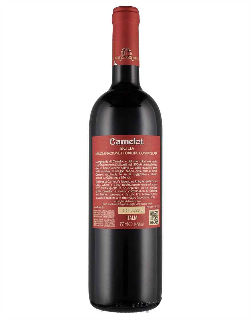 Sicilia DOC Camelot Firriato 2015 0,75 ℓ