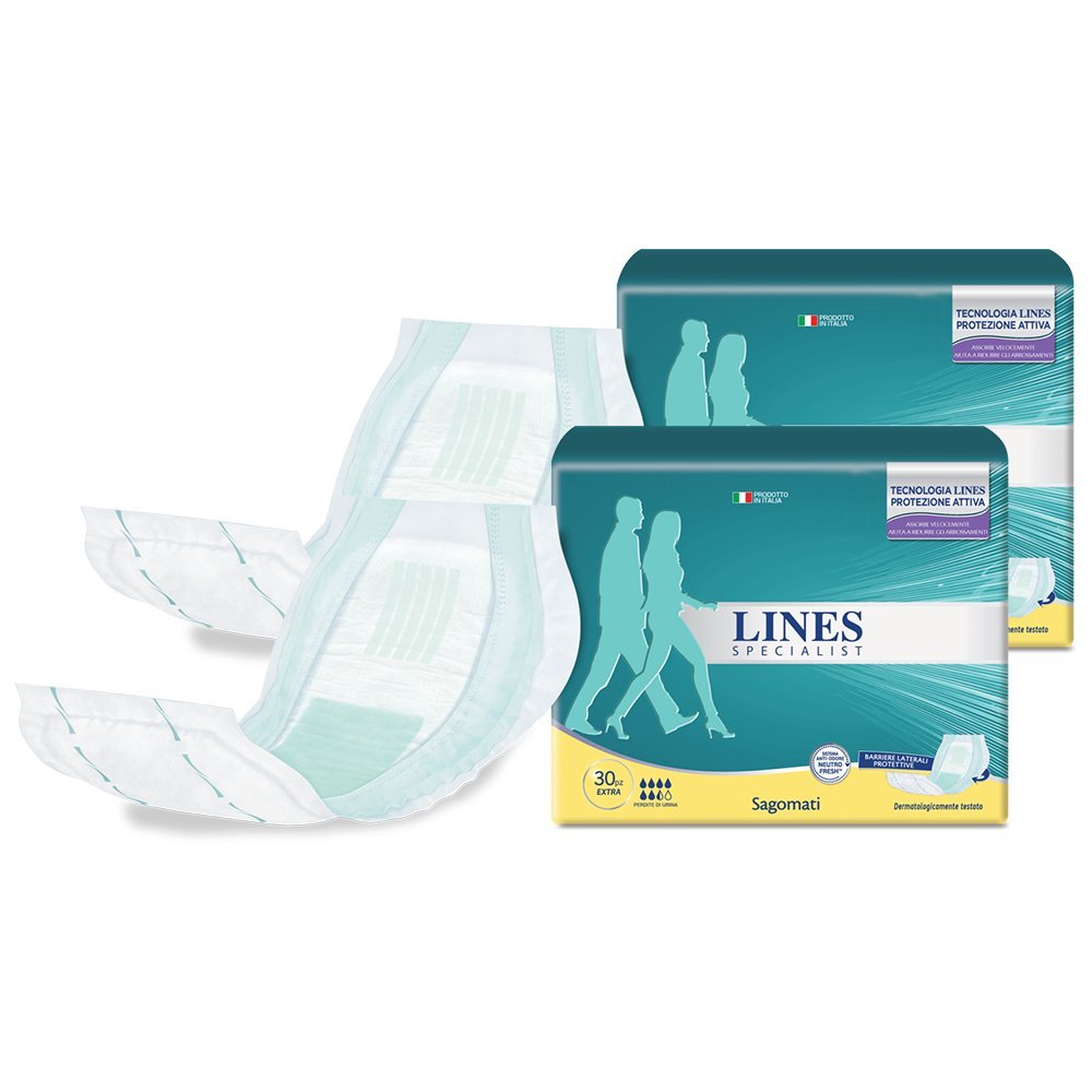 Lines Specialist Sagomato EXTRA - 8 pacchi (240 pezzi)