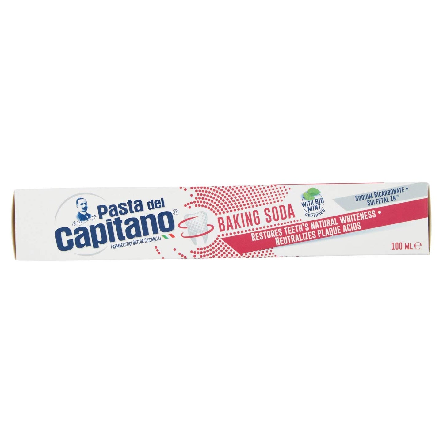 Pasta del Capitano Dentifricio Baking Soda, 100 ml