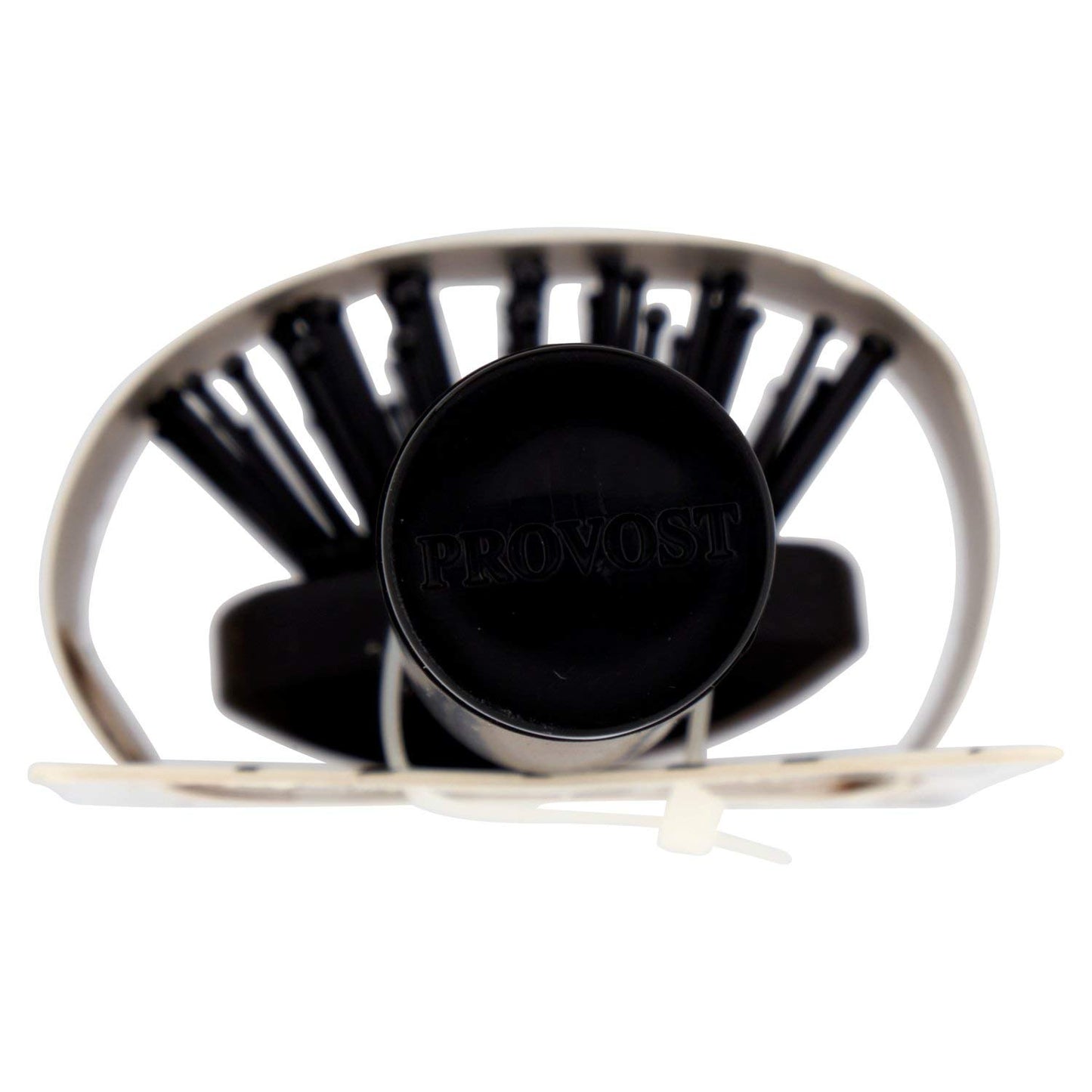 Franck Provost - Spazzola pneumatica da borsa, punte in plastica protette, colori casuali