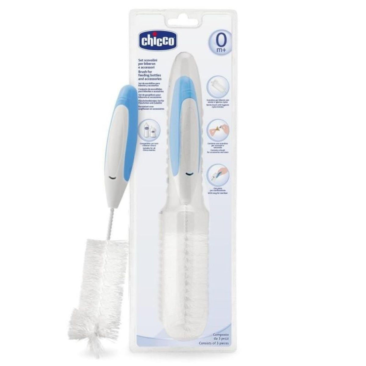 Chicco Set Scovolino Per Biberon e Accessori