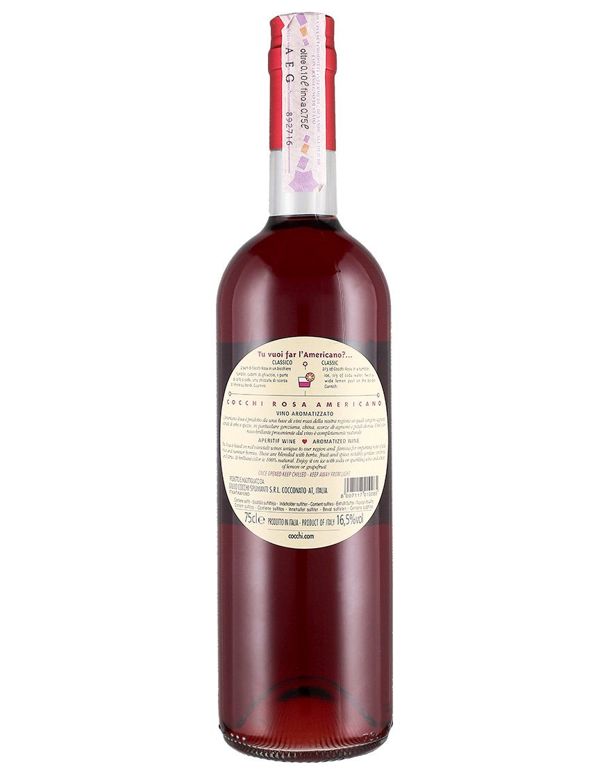 Cocchi Rosa Aperitivo Americano Cocchi 0,75 L